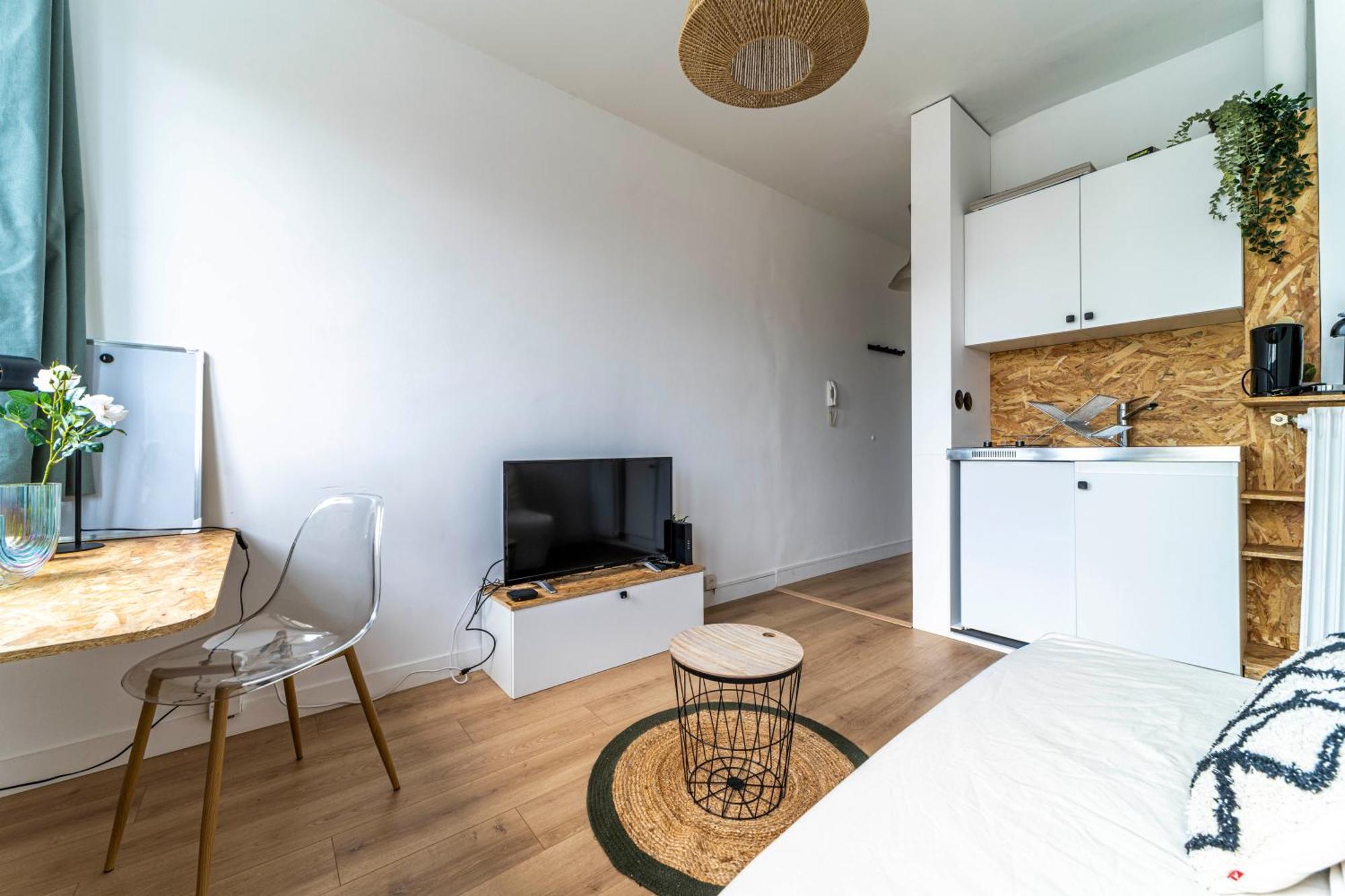 Studio Chaleureux Avec Aquarium Daire Marcq-en-Baroeul Dış mekan fotoğraf